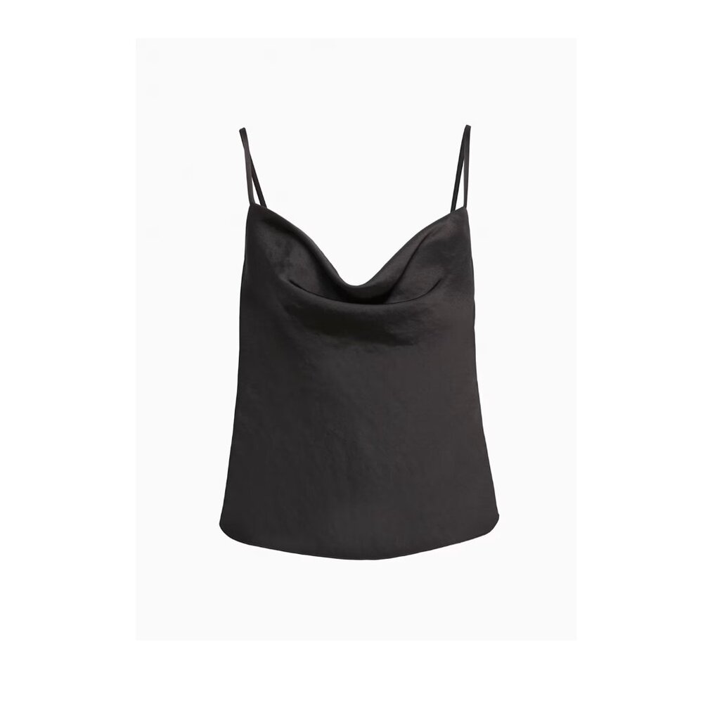 Wilfred Satin Cowlneck Camisole